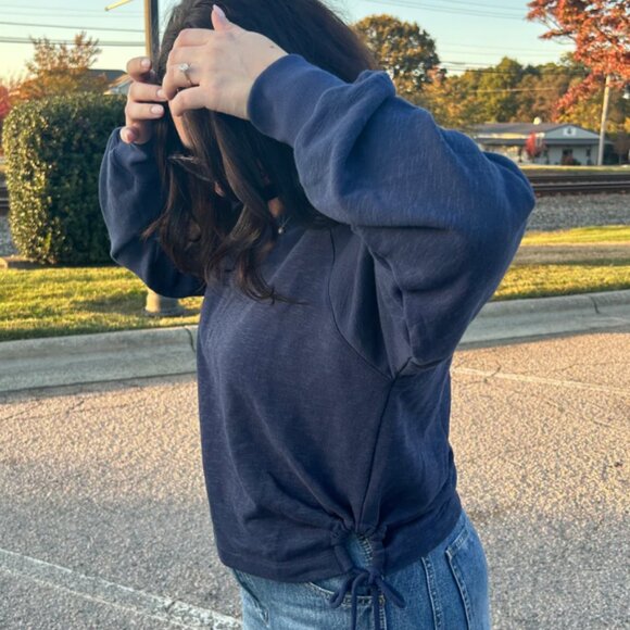 Drawstring Hem Sweatshirt | NWT HYFYVE Sweatshirt - Picture 1 of 2